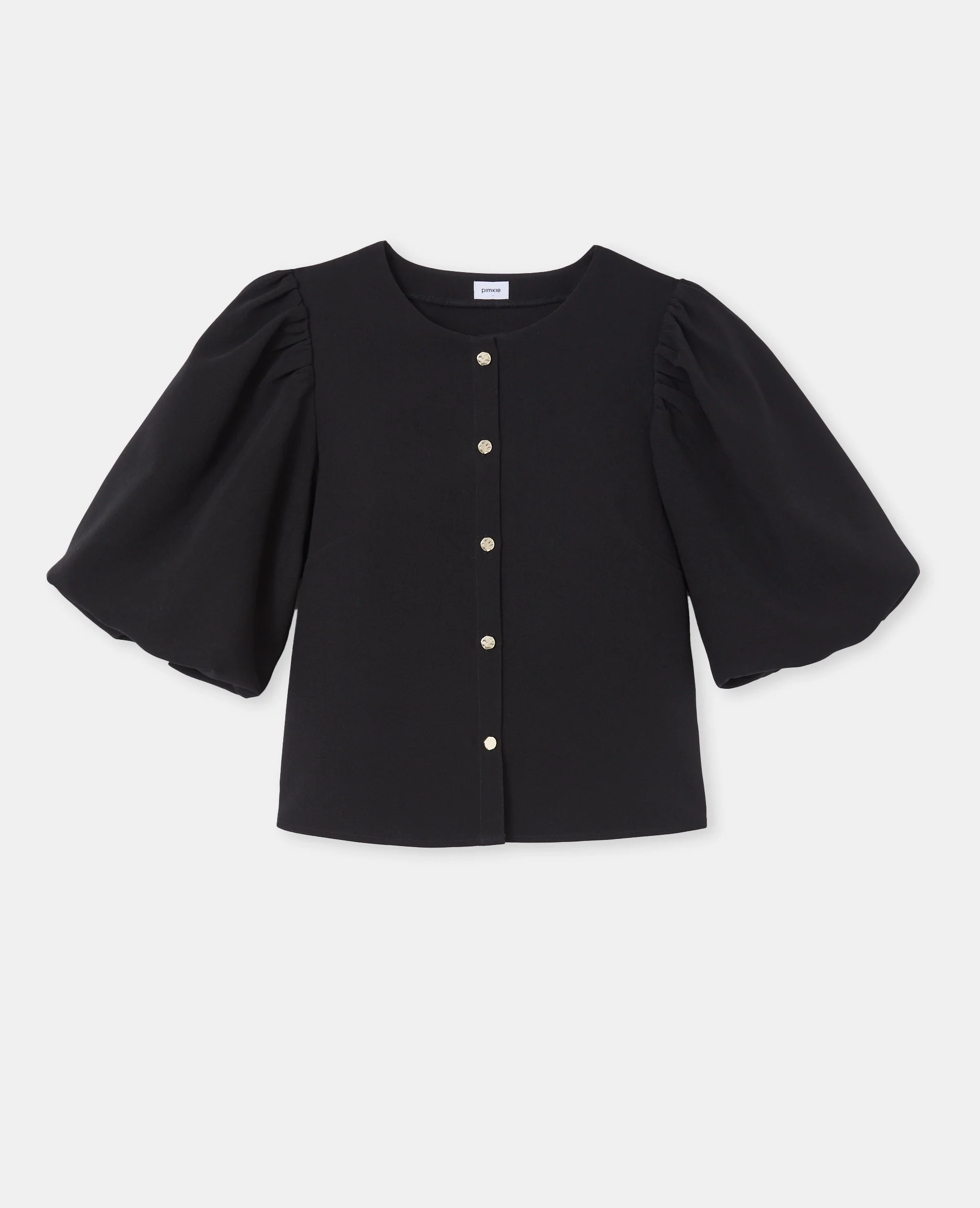 Blouse boutonnée manches ballons - Image 4