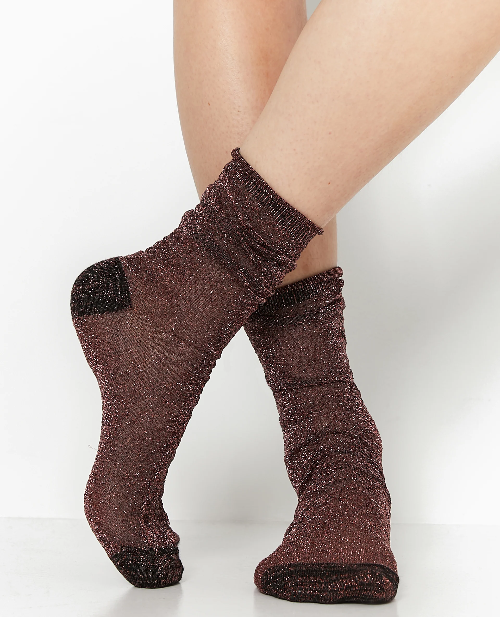 Chaussettes avec fils lurex - Image 4