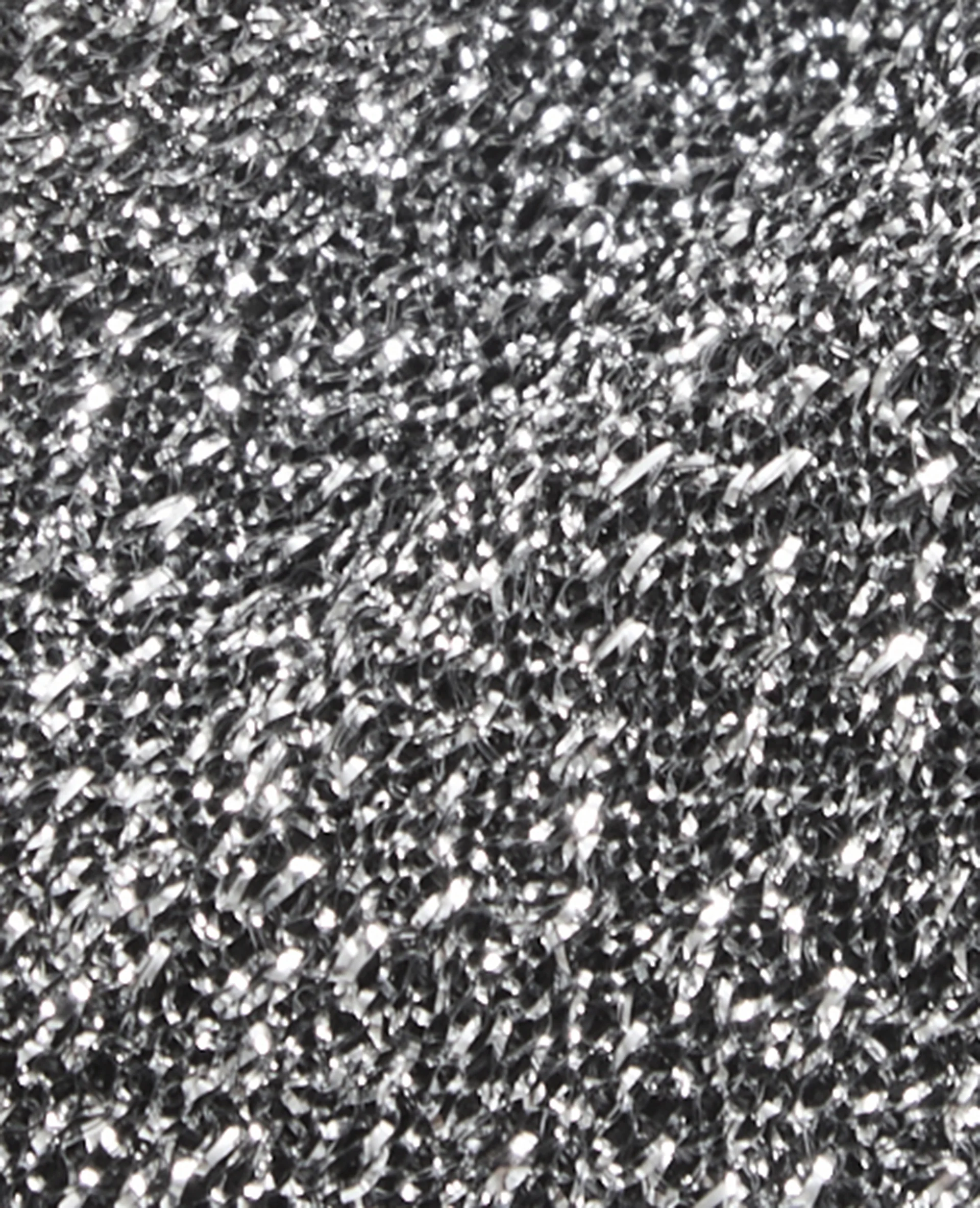 Déco de sac nœud silver et cœur - Image 4