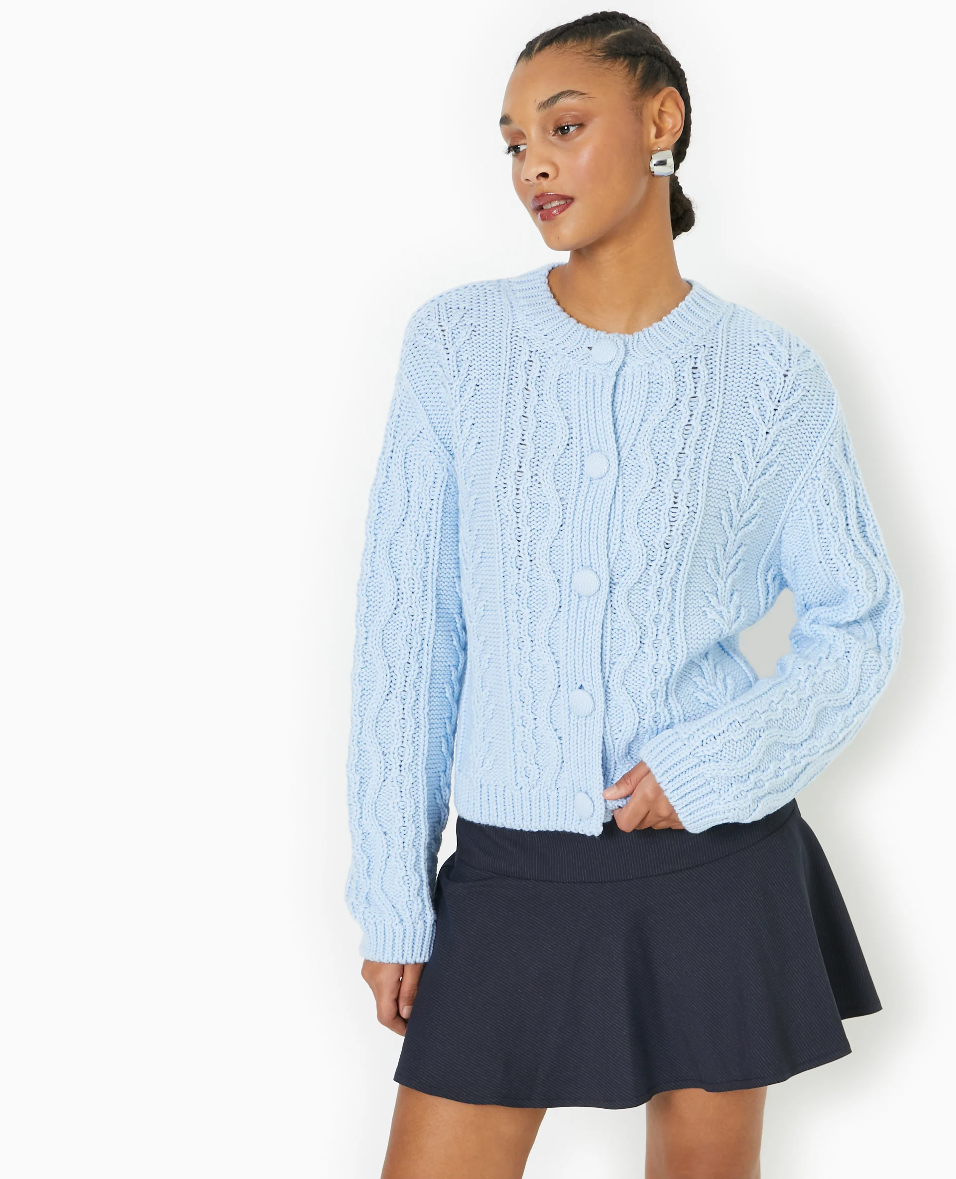 Gilet en maille fantaisie - Image 5