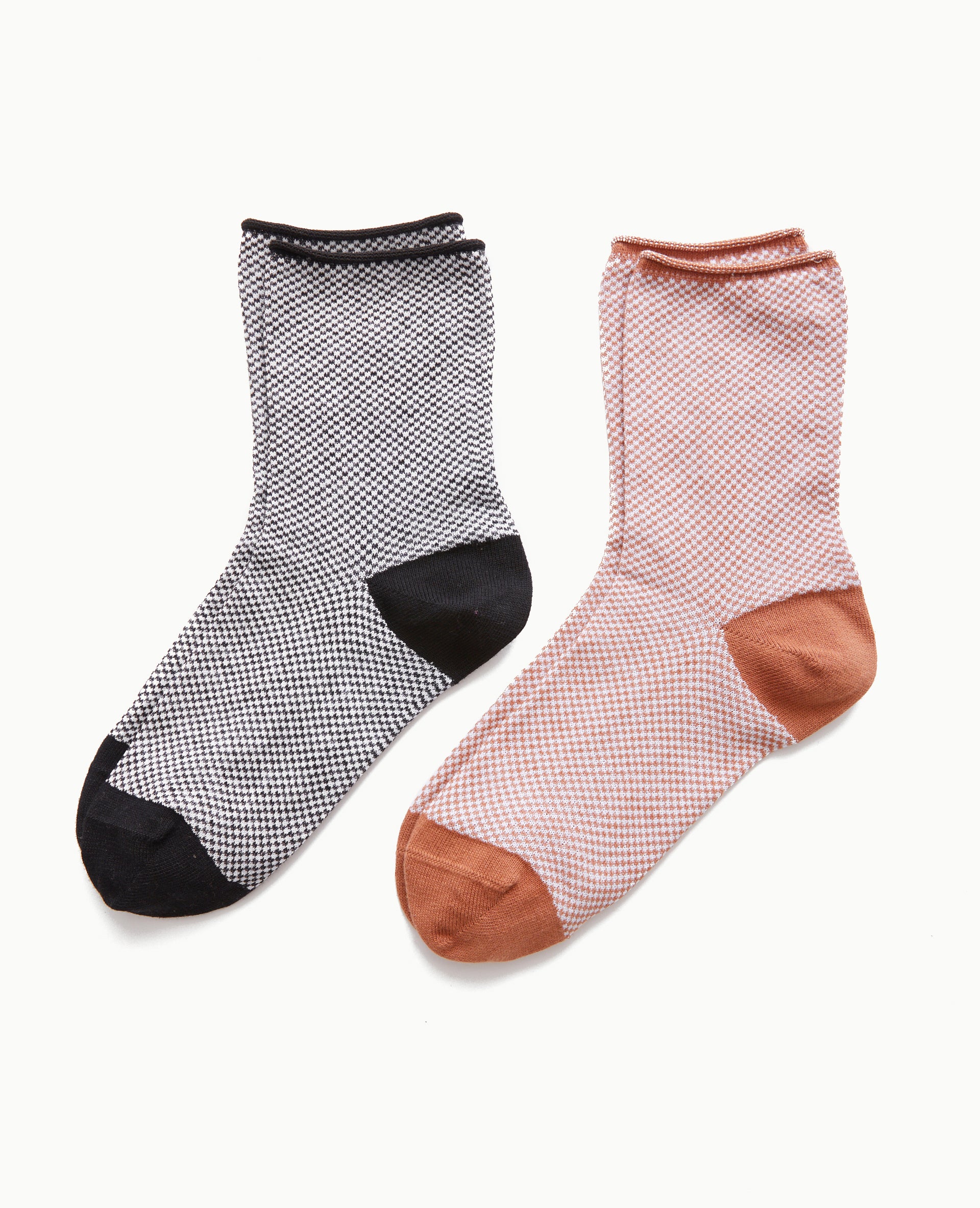 Paire de chaussettes mini-damiers - Image 5