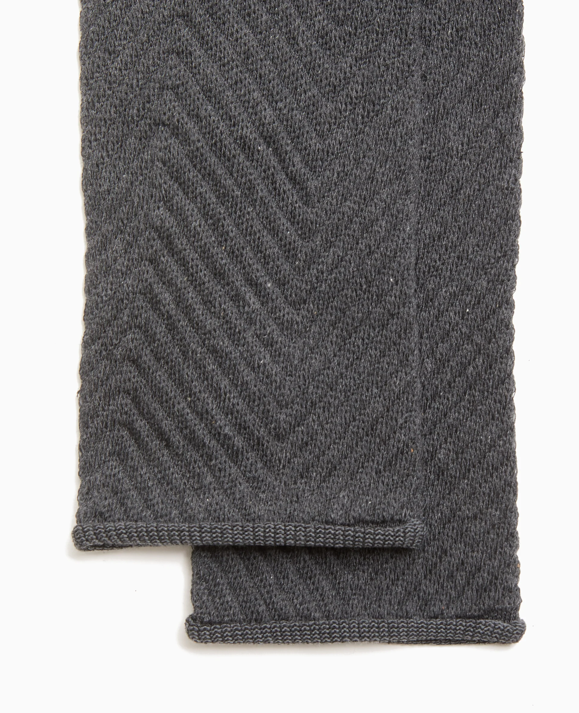 Paire de guêtres en maille chevrons - Image 3