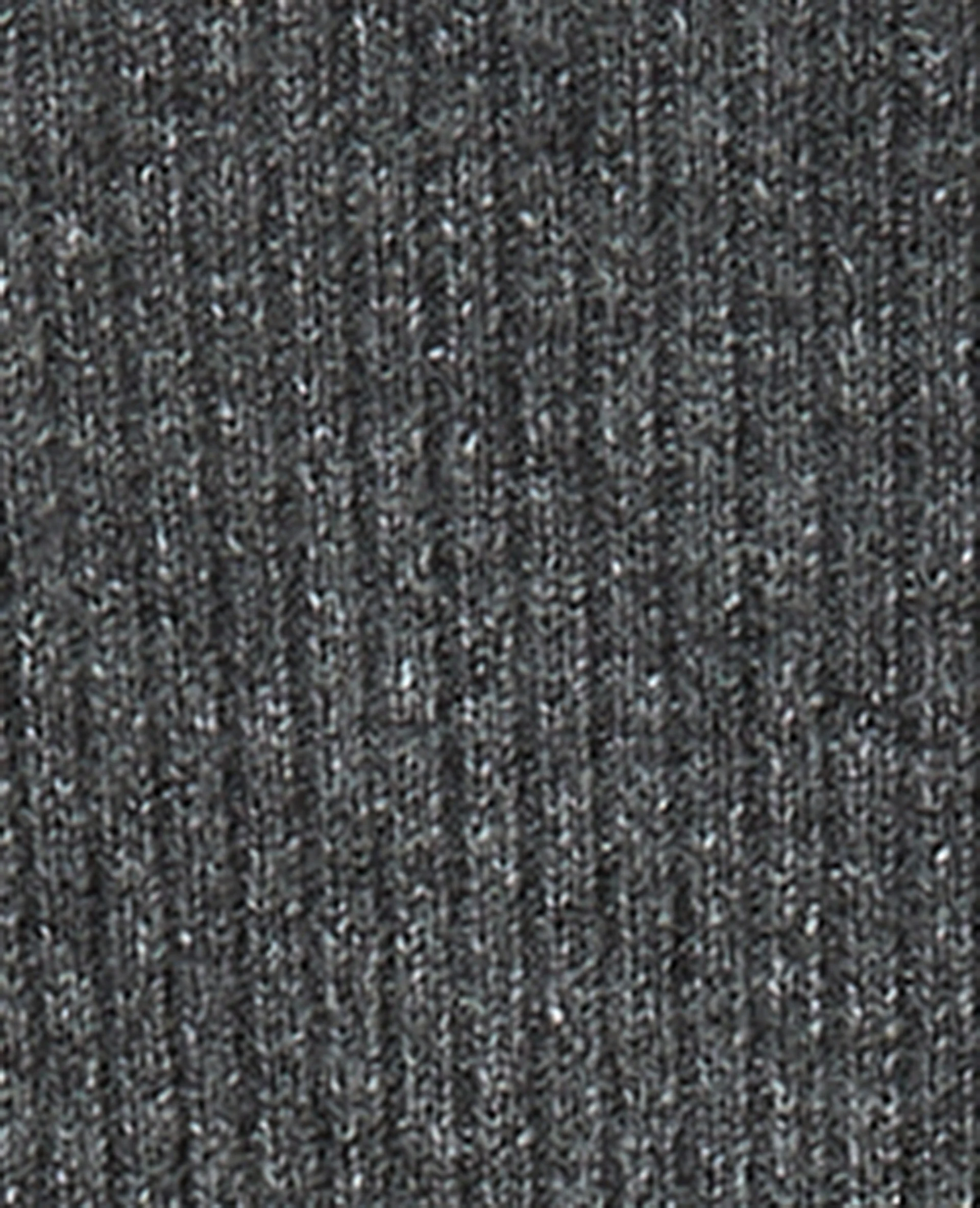 Robe courte en maille côtelée - Image 8