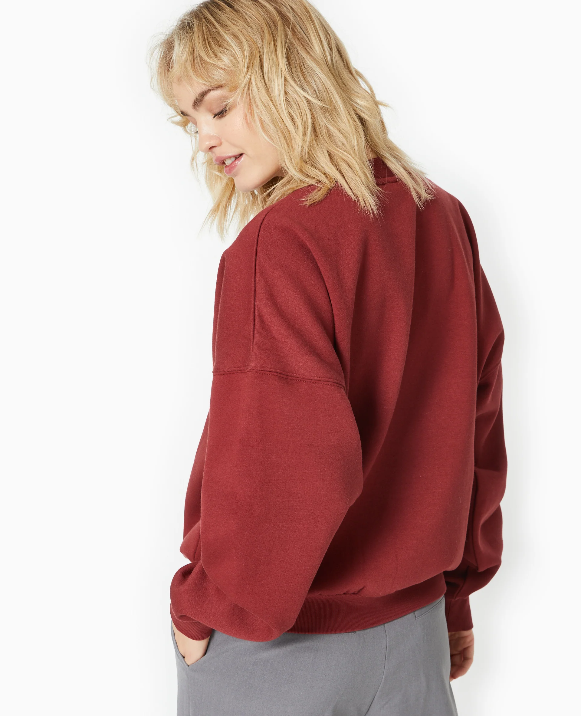 Sweat oversize avec print CHICAGO - Image 6
