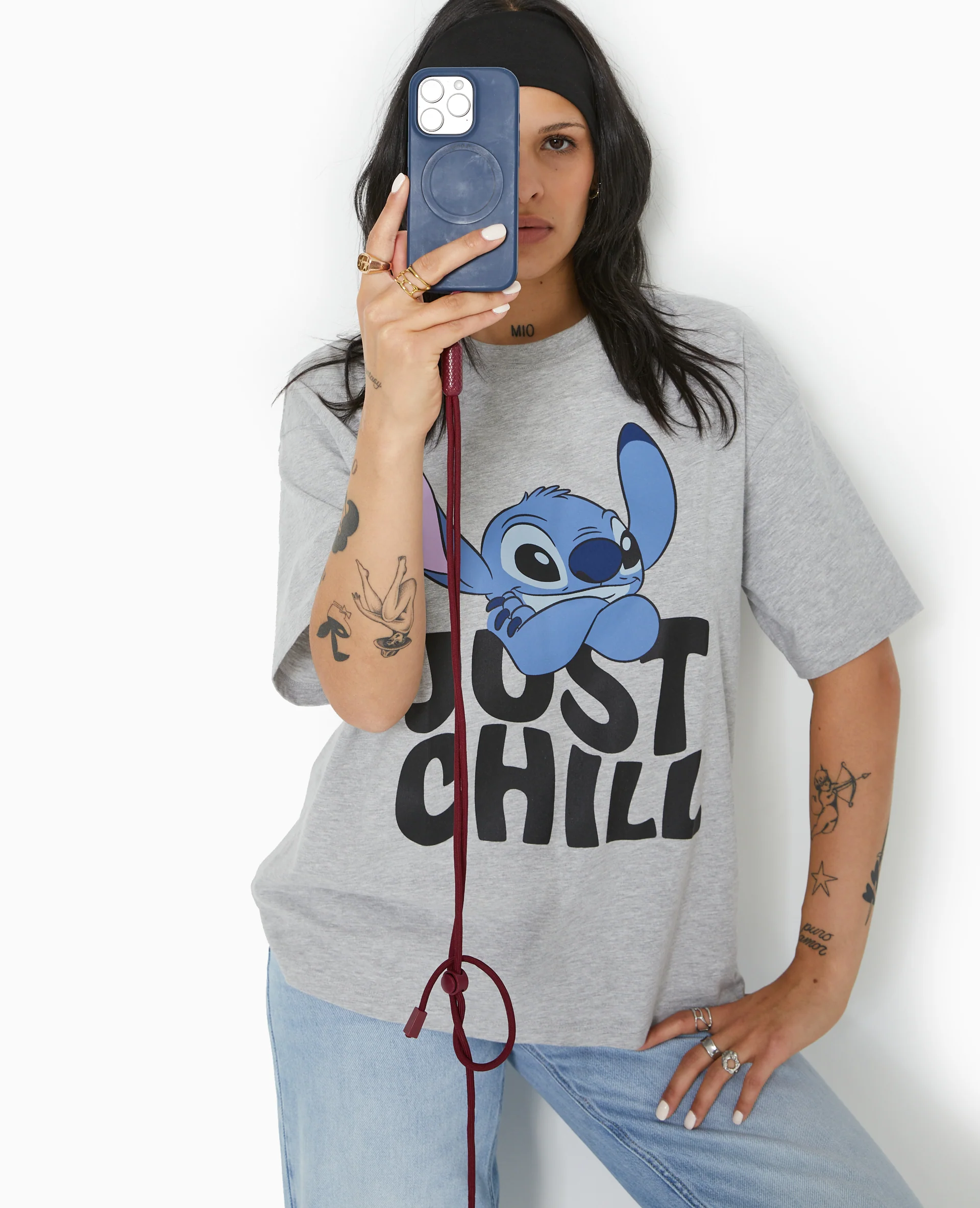 T-shirt oversize STITCH