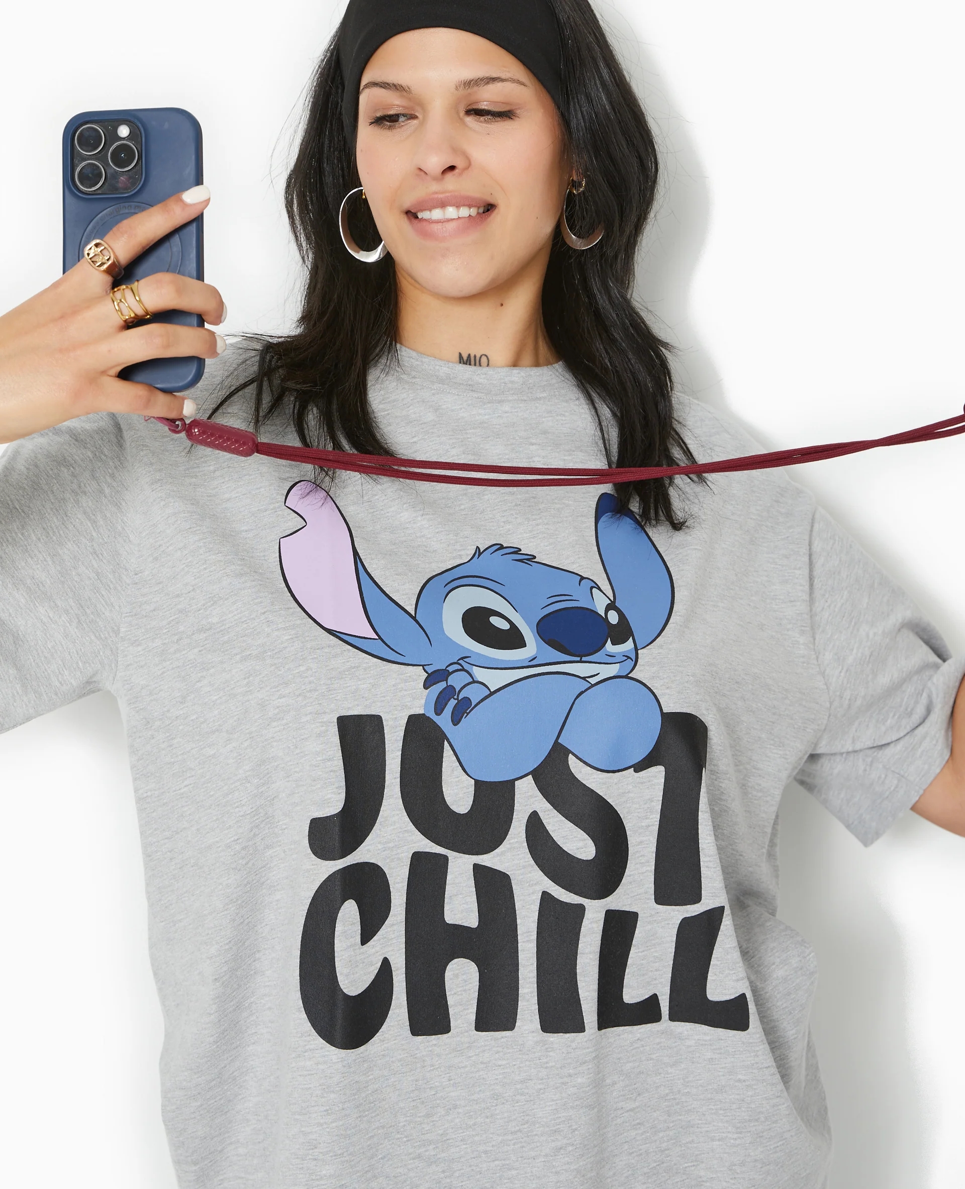 T-shirt oversize STITCH - Image 3